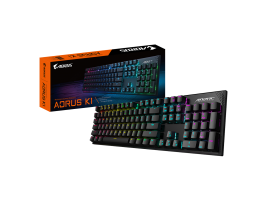 NEW Gigabyte AORUS K1 Mechanical Gaming Keyboard MX Cherry RED SWITCH RGB FUSION